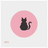 Black Cat - Watermelon Pink