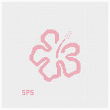 Hibiscus Flower - Flamingo Pink