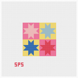 Mini Quilt Block - Confetti