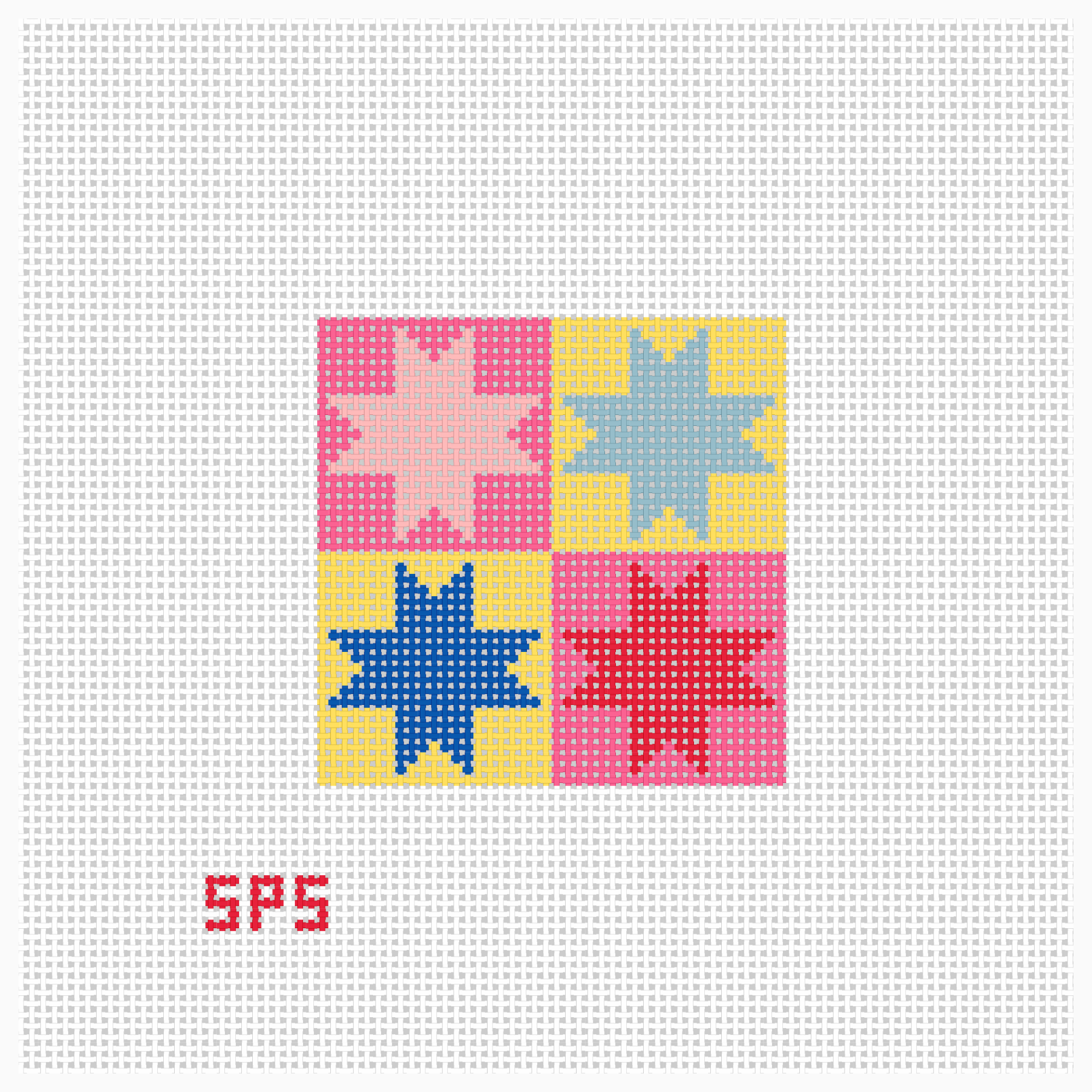 Mini Quilt Block - Confetti
