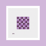 Quilt Block - Violet Fields