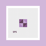 Quilt Block - Violet Fields