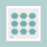 Shell Collection - Seafoam
