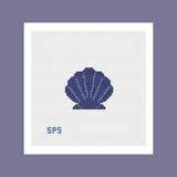 Seashell - Navy Blue
